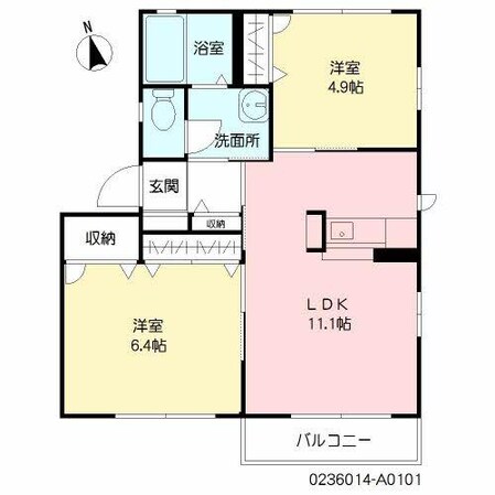 リバーサイド瓦町の物件間取画像